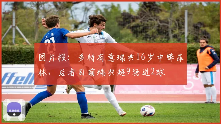 图片报：多特有意瑞典16岁中锋菲林，后者目前瑞典超9场进2球