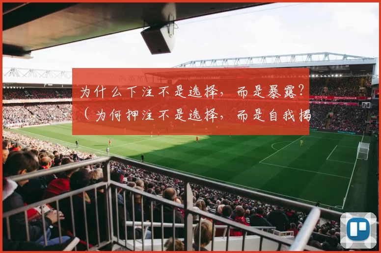 为什么下注不是选择，而是暴露？（为何押注不是选择，而是自我揭示？）
