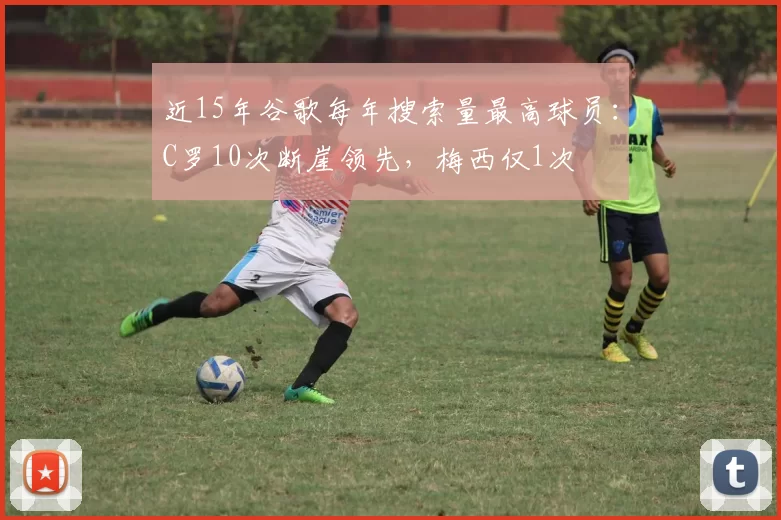 近15年谷歌每年搜索量最高球员：C罗10次断崖领先，梅西仅1次