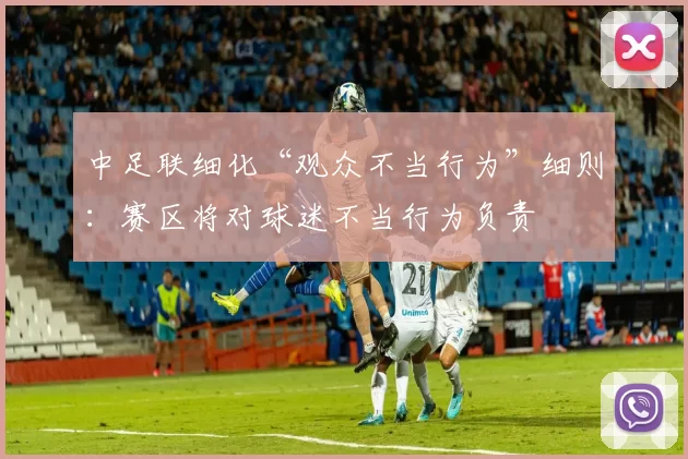 中足联细化“观众不当行为”细则：赛区将对球迷不当行为负责