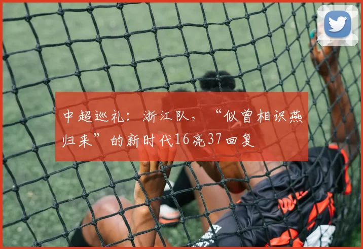 中超巡礼：浙江队，“似曾相识燕归来”的新时代16亮37回复